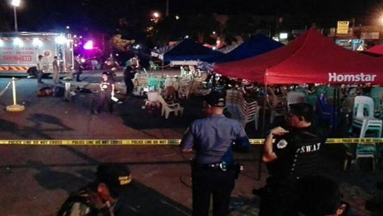 Ít nhất 70 người thương vong trong vụ nổ chợ đêm ở Philippines