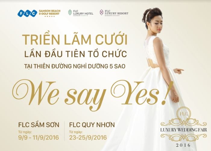 Đón mùa cưới với ưu đãi lớn tại triển lãm “We say yes”