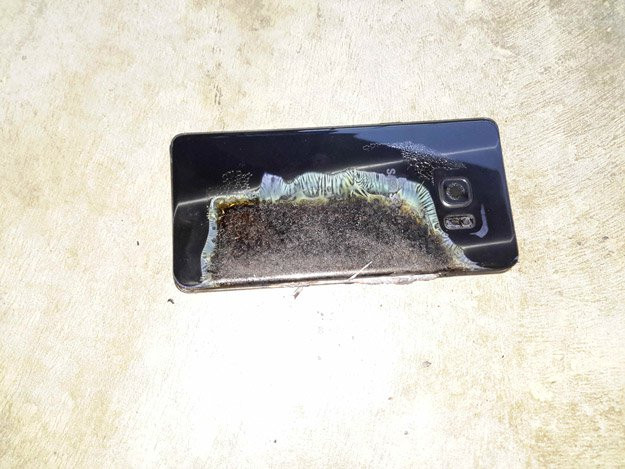 Hi�nh a�nh: Samsung Galaxy Note 7 phát nổ khiến bé 6 tuổi bị bỏng nặng s�� 1
