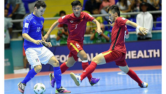 Futsal World Cup 2016: Tuyển Việt Nam lần đầu tiên lập kỳ tích vào vòng 1/8 