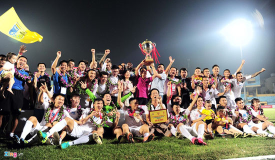 V-League 2016: Hà Nội T&T vô địch sau cuộc đua “nghẹt thở” với Hải Phòng