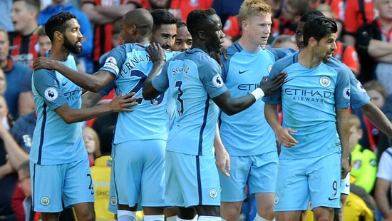 Đè bẹp Bournemouth, Man City lập kỷ lục