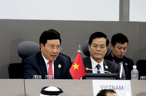 Thảo luận tại Hội nghị NAM: Phó Thủ tướng Phạm Bình Minh nêu vấn đề Biển Đông