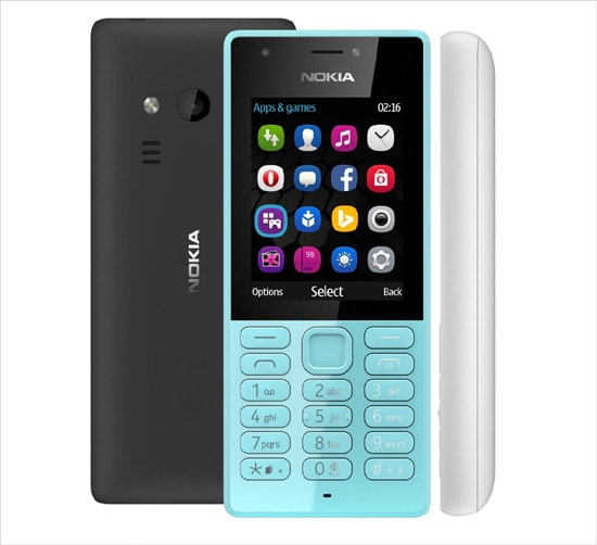 Điện thoại 2 SIM Nokia 216 của Microsoft giúp người dùng giải trí tốt hơn