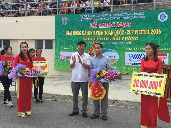 Khai mạc Giải bóng đá Sinh viên toàn quốc - Cup Viettel 2016 khu vực III