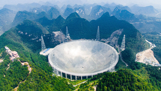 Trung Quốc thử nghiệm kính viễn vọng lớn nhất thế giới 