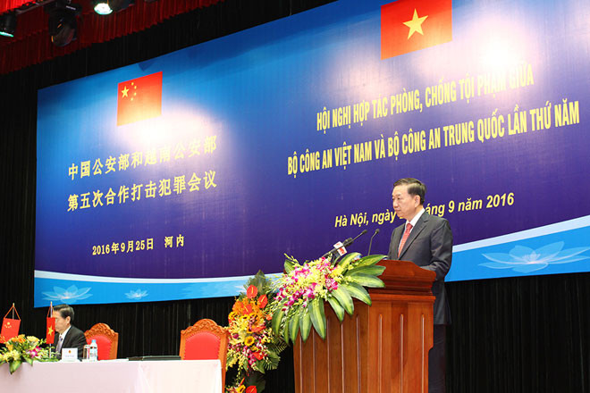 Bộ Công an 2 nước Việt Nam-Trung Quốc tăng cường hợp tác phòng, chống tội phạm
