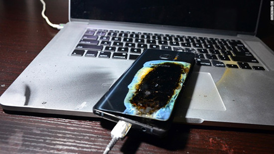 Galaxy Note 7 tiếp tục bị bốc cháy, kể cả đã an toàn
