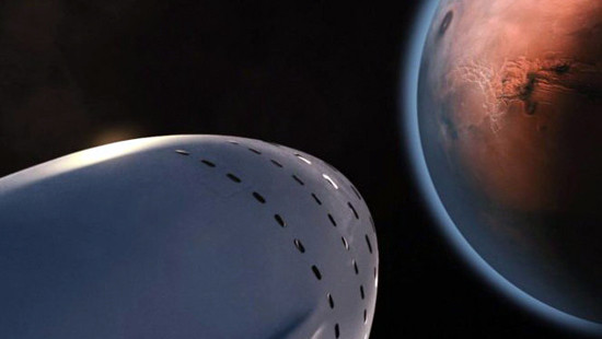 Space X công bố xây dựng thành phố và đưa người lên Sao Hỏa