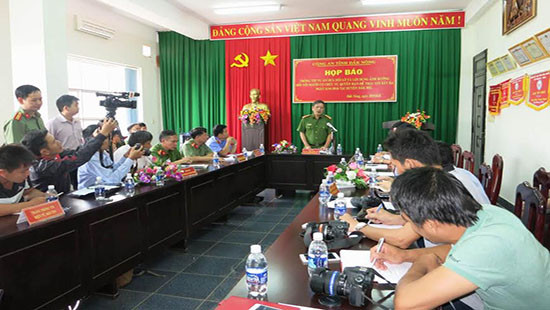 Đắk Nông: Họp báo công bố thông tin vụ án đưa hối lộ của Trần Minh Lợi