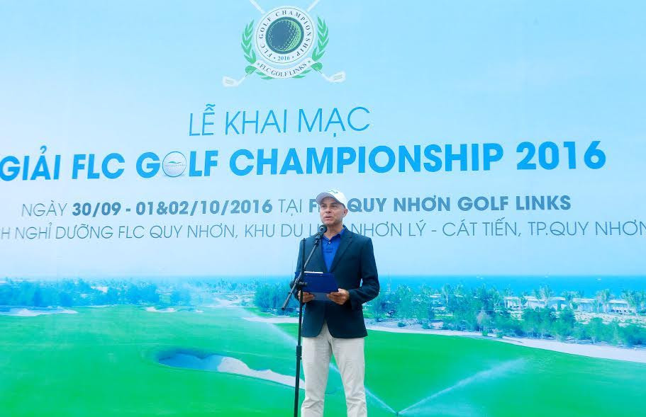 Giải golf FLC Golf Championship 2016 chính thức khởi tranh