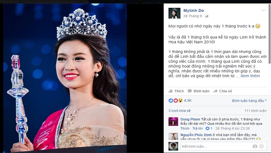 Hoa hậu Đỗ Mỹ Linh thừa nhận bản thân còn nhiều thiếu sót