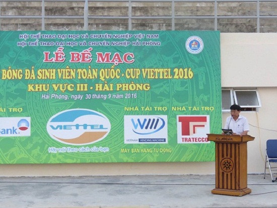 Bế mạc Giải bóng đá Sinh viên toàn quốc - Cup Viettel 2016 khu vực III