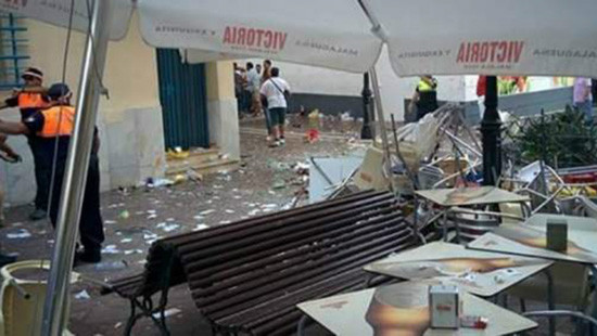 Tây Ban Nha: Nổ kinh hoàng tại hội chợ, ít nhất 77 người bị thương 