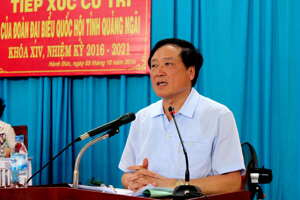 Chánh án TANDTC Nguyễn Hòa Bình làm việc với lãnh đạo tỉnh Quảng Ngãi 