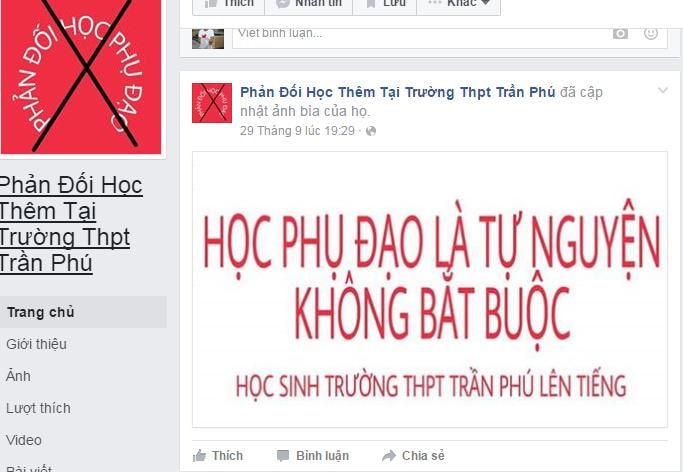 Đắk Lắk: Học sinh lập Facebook phản đối học thêm