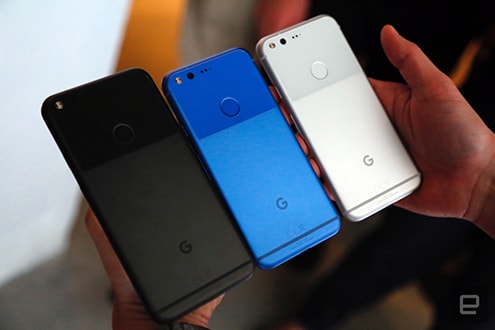 Google ra mắt bộ đôi điện thoại Pixel và Pixel XL