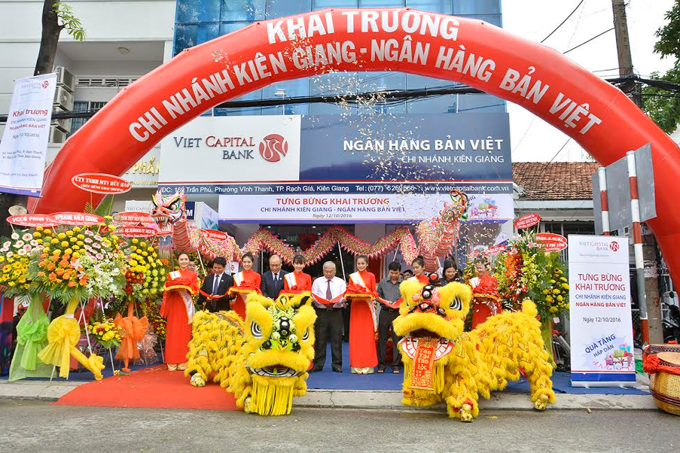 Viet Capital Bank khai trương Chi nhánh Kiên Giang