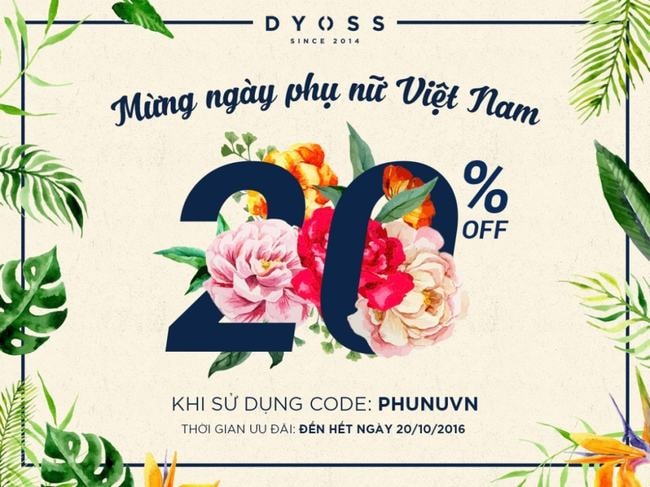 “Bù đắp” một nửa thế giới bằng đồng hồ tự thiết kế Dyoss dịp 20/10