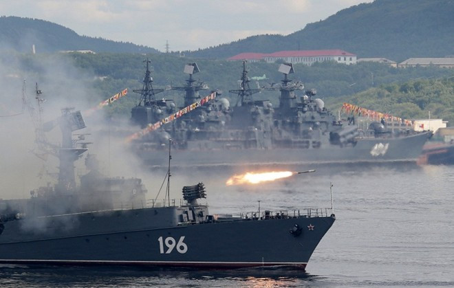 Tàu chiến Nga bắt đầu tuần tra Đại Tây Dương và Địa Trung Hải
