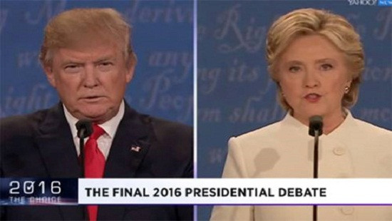 Cuộc tranh luận cuối cùng giữa ông Trump và bà Clinton căng thẳng ngay từ những phút đầu