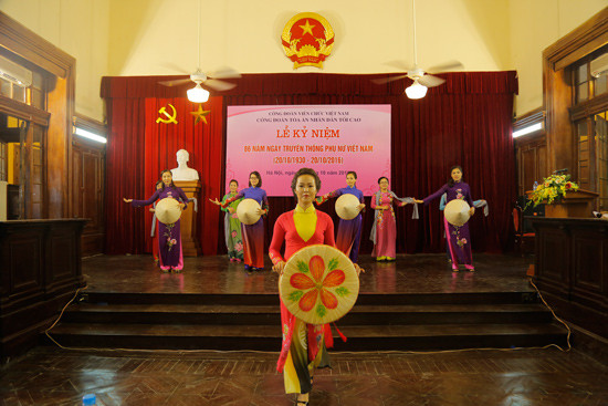 TANDTC tổ chức Lễ kỷ niệm 86 năm Ngày truyền thống Phụ nữ Việt Nam 