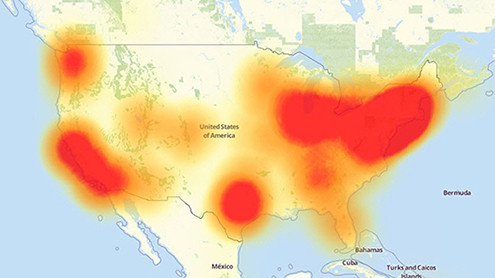 Nhiều trang web lớn tại Mỹ bị tấn công DDoS không thể truy cập