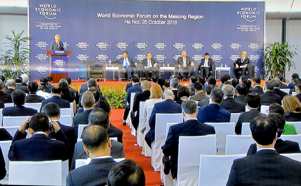 Thủ tướng đề cập 4 vấn đề lớn tại Hội nghị WEF- Mekong
