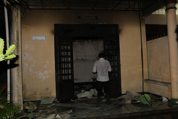 Quảng Nam: Một vụ cháy nhà bất thường