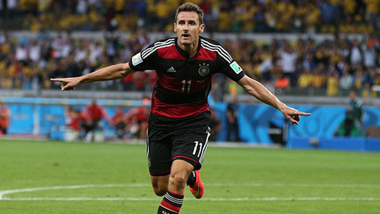 Miroslav Klose quyết định giải nghệ ở tuổi 38