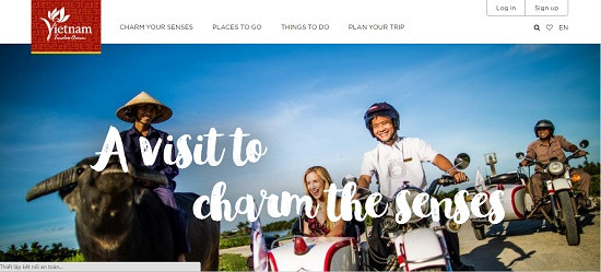 Công bố website quảng bá du lịch Việt Nam dành riêng cho khách quốc tế