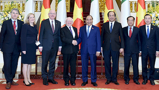 Thủ tướng: Việt Nam tạo điều kiện thuận lợi cho doanh nghiệp Ireland đầu tư