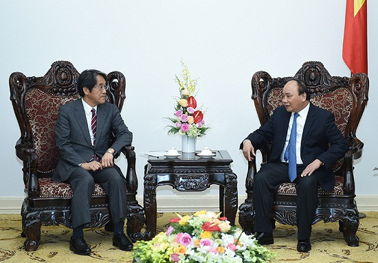 Thủ tướng Chính phủ Nguyễn Xuân Phúc tiếp Đại sứ Nhật Bản