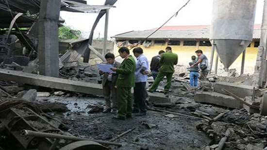 Xác định nguyên nhân ban đầu vụ nổ lò hơi ở Thái Nguyên