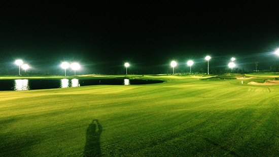 Lắp đèn 18 hố chào đón giải Faros Golf Tournament 2016