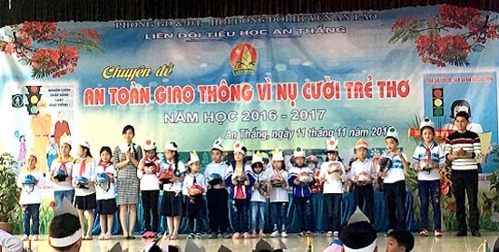 Trường Tiểu học An Thắng: Tổ chức Chuyên đề An toàn giao thông