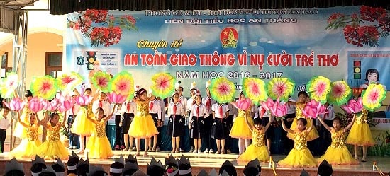 Trường Tiểu học An Thắng: Tổ chức Chuyên đề An toàn giao thông