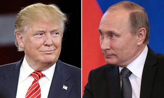 Tổng thống Nga V. Putin và Tổng thống Mỹ đắc cử D. Trump điện đàm 