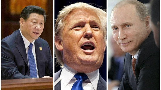 Mỹ đang thuận lợi trong quan hệ với Nga, nhưng gập ghềnh với Trung Quốc