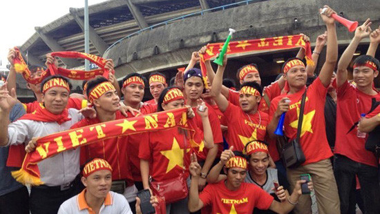 AFF Suzuki Cup 2016: Hơn 700 cổ động viên Việt Nam tới Yangon 