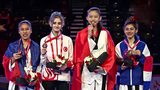 Hồ Thị Kim Ngân đoạt HCV Taekwondo trẻ Thế giới 