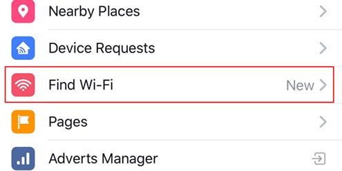 Facebook thử nghiệm tính năng tìm kiếm điểm phát sóng Wi-Fi