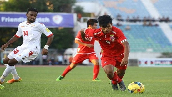 Đá bại Campuchia, Myanmar tranh vé bán kết với Malaysia 