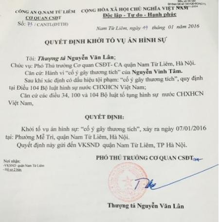 Hoàn tất cáo trạng truy tố Chủ tịch HĐQT Trường Tiểu học Lômônôxốp Nguyễn Vinh Tâm