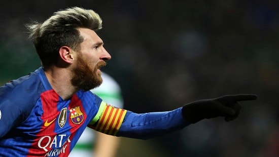 Champions League: Messi giúp Barca độc chiếm ngôi đầu