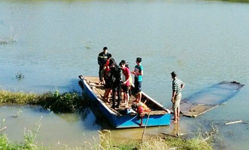 Bình Phước: Lật thuyền trên sông Lấp, 4 người tử vong