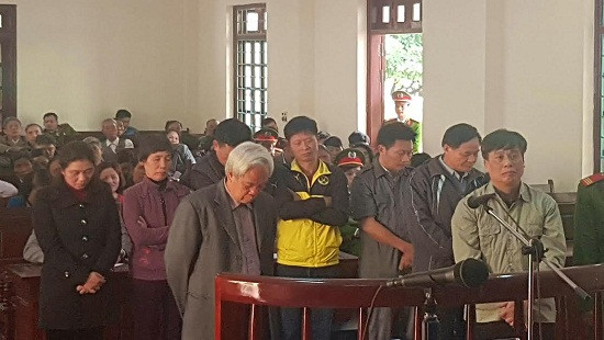 Tuyên án 8 cựu quan chức TP Vĩnh Yên trong vụ án trang trại Đồng Tâm