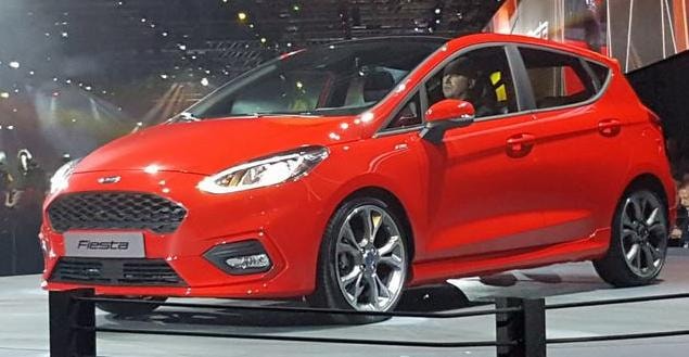 Cận cảnh những chiếc Ford Fiesta 2017 mới trình làng