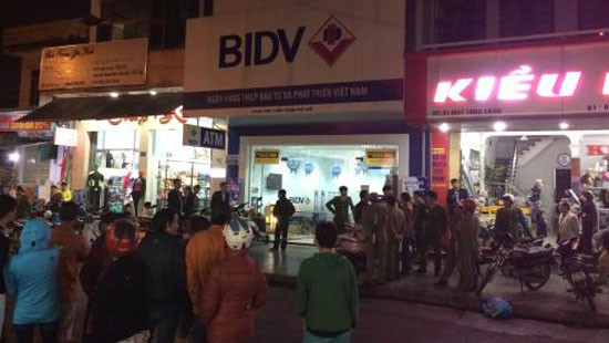 Vụ cướp tiền tại PGD Thành Nội: BIDV chính thức lên tiếng