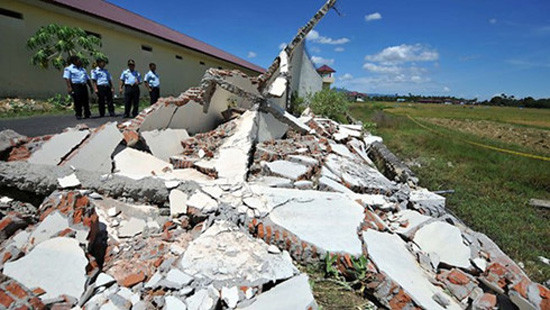Động đất mạnh 6,8 độ Richter tại Indonesia